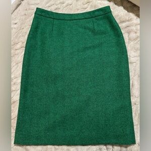 Boden Classic Green Pencil Skirt